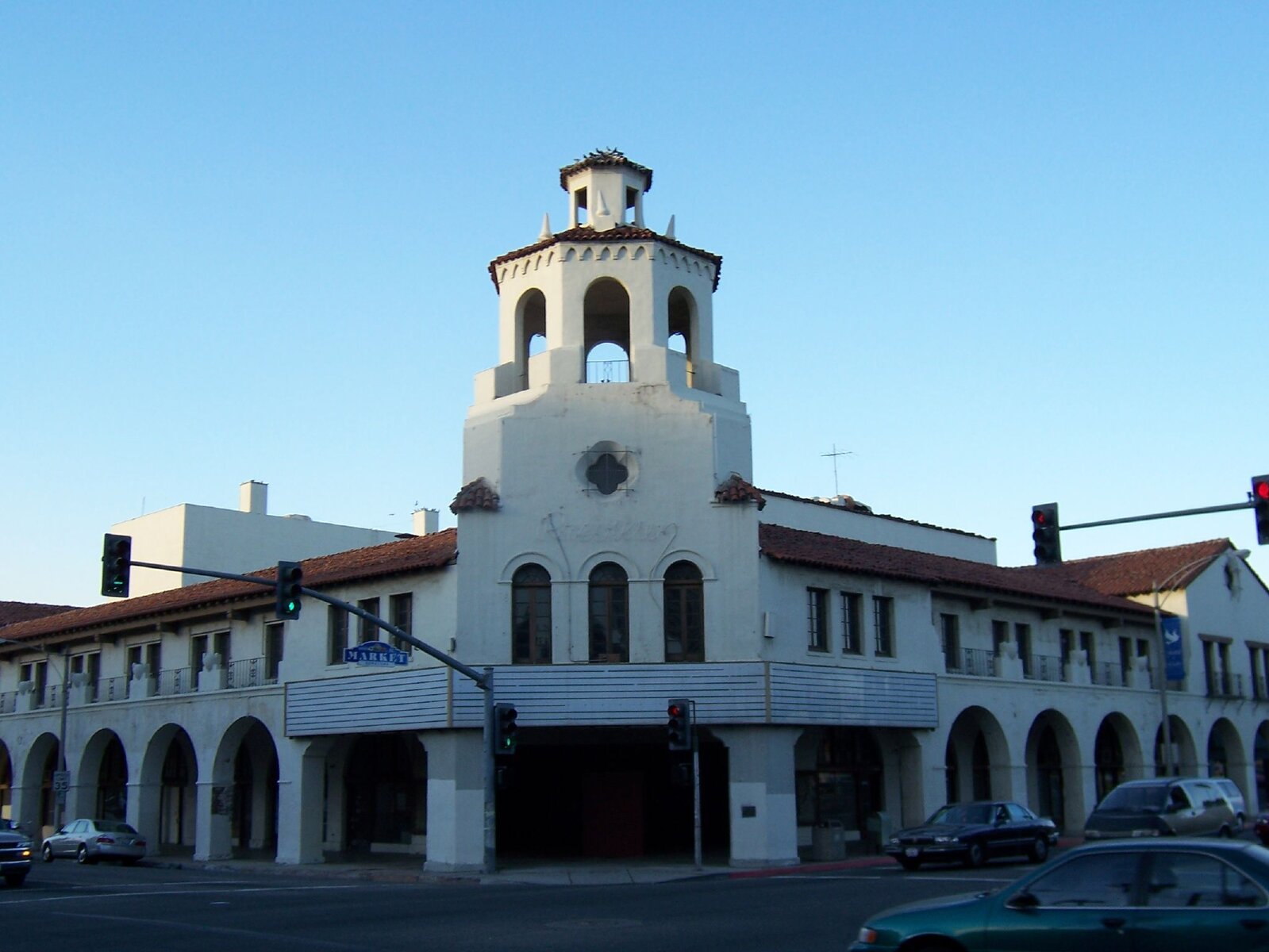 The historic Fox Theater in downtown Riverside