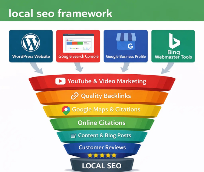 local seo framework image - Sun City Marketing
