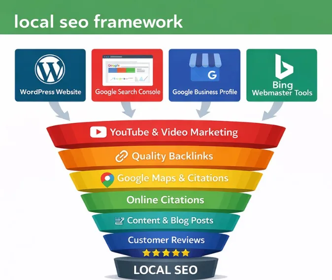 local seo framework image - Sun City Marketing